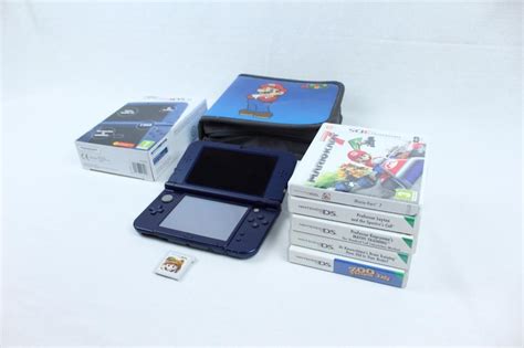 Nintendo 3ds xl console blue + games + extras | in Whiteley, Hampshire | Gumtree