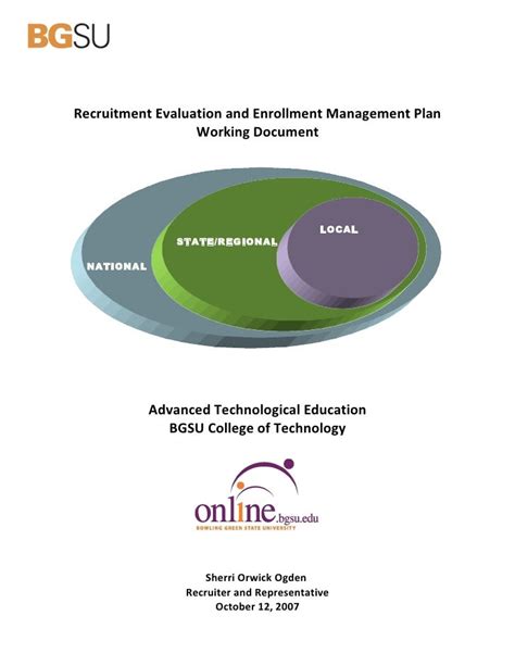 Enrollment Management Plan