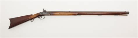 Early Hawken rifle marked on the top flat of the barrel “S. Hawken, St ...