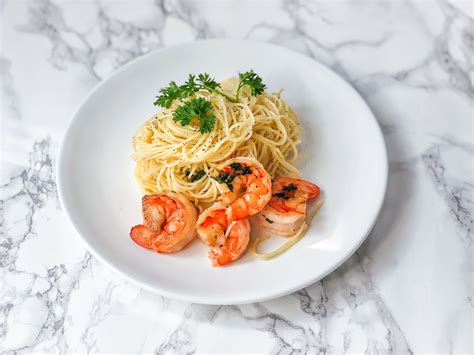 Easy Shrimp With Angel Hair Pasta Recipe