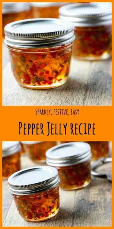 Pepper Jelly Recipe (Sweet or Hot) - The Food Blog