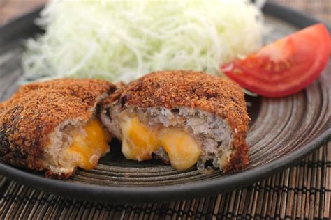 Menchi Katsu with Cheese Recipe