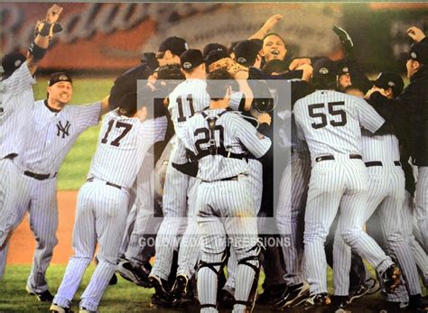 New York Yankees celebrate winning the 2009 World Series - Gold Medal ...