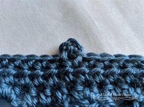 Picot Stitch Crochet Tutorial · I Need It Crochet Designs