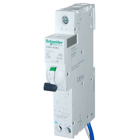 Schneider Merlin Gerin Acti9 C Curve 6 amp 30ma RCBO