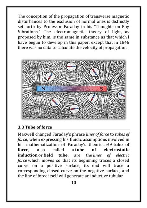 Report On Magnetic Lines Of Force