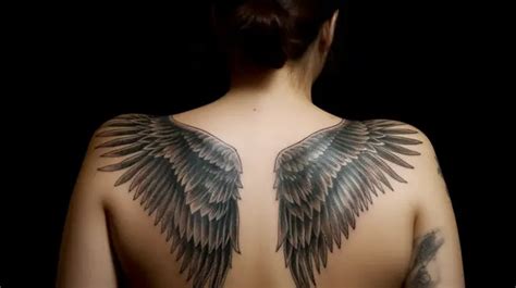 Black And White Wings Tattoo, Tattoo Drawing, Wing Drawing, Tattoo PNG Transparent Clipart Image ...