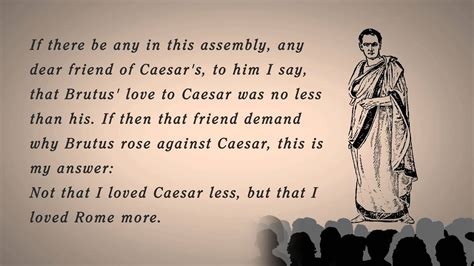 Julius Caesar Brutus Speech