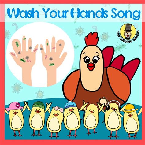 Download Wash Your Hands Song by The Singing Walrus | Childrens music, Songs, Preschool songs