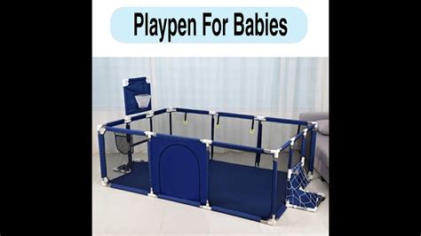 Imported Baby Boy Girl Baby Playpen Indoor Installation Assembly ...