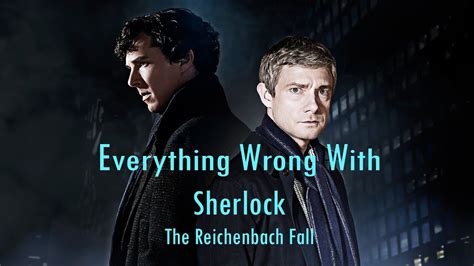 Everything Wrong With Sherlock : The Reichenbach Fall - YouTube