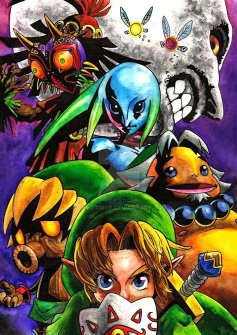 majora's mask by gyro-drive on DeviantArt