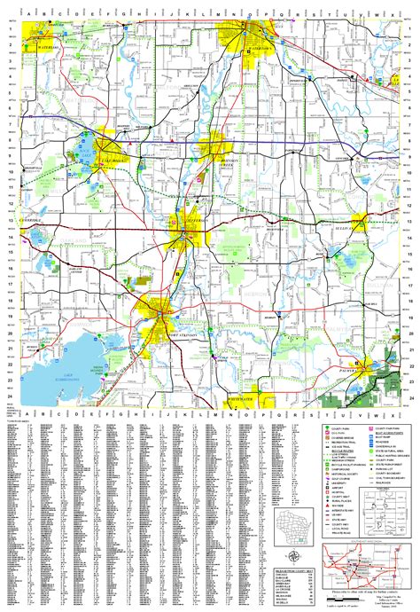 Jefferson County Wisconsin Map - Jefferson County Wisconsin USA • mappery