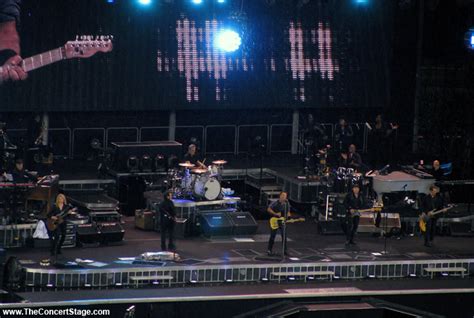 The Concert Stage - Bruce Springsteen and the E Street Band at Wrigley Field - September 08, 2012