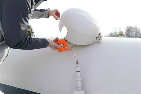 250 500 1,000 Gallon Propane Tank Cylinder Dome Lid Seal Orange White Gray LPG