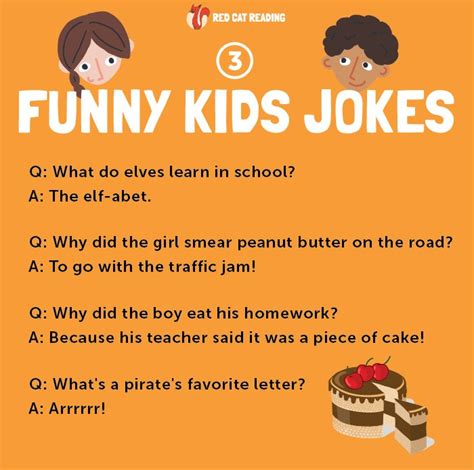 Red Cat Reading on Twitter: "🤣 More funny kids jokes for you! What's ...