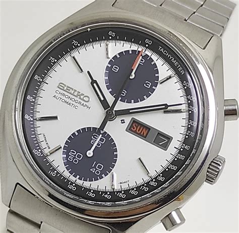 Seiko - "Panda" Automatic Chronograph - 6138-8020 - Men - 1970-1979 | Barnebys