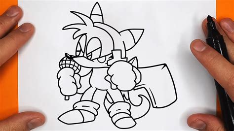 COMO DIBUJAR A TAILS HALLOWEEN | Friday Night Funkin (FNF) - paso a paso, fácil y rápido - YouTube