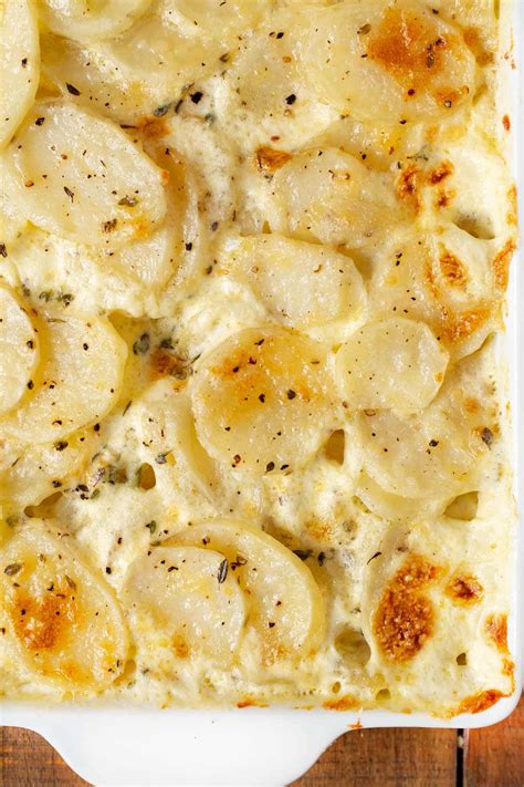 Potatoes Au Gratin Recipe- Dinner, then Dessert