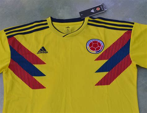 Adidas Colombia National Soccer Team Jersey Size L. | eBay
