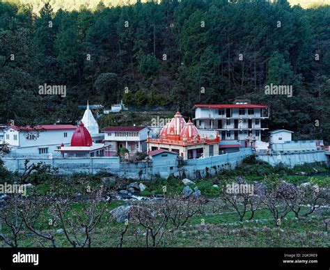 Neem karoli Baba Ashram at Kainchi Dham state Uttarakhand India March 10 2020 Stock Photo - Alamy