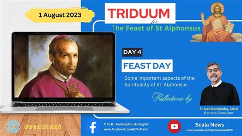 1st August: Feast Day of St Alphonsus Maria de Liguori - YouTube