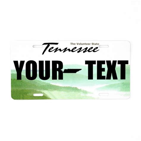 Tennessee Custom License Plate by ranger275store