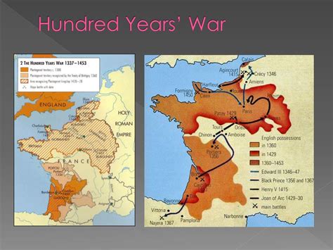 Hundred Years War Map