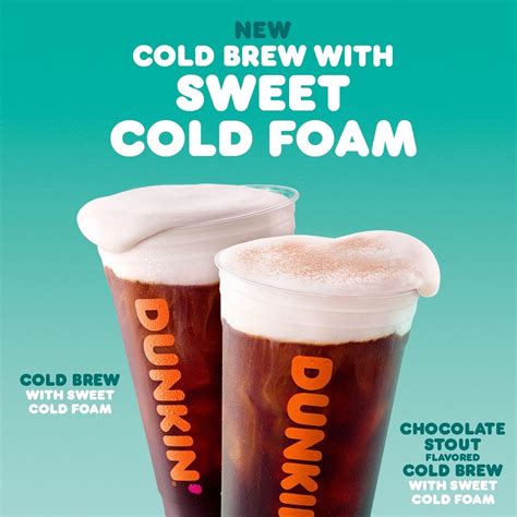 Dunkin’ unveils new ‘Cold Brew with Sweet Cold Foam’ at a special price - pennlive.com