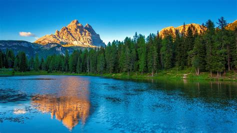 Lago Antorno Dolomites Italy Wallpapers - Wallpaper Cave