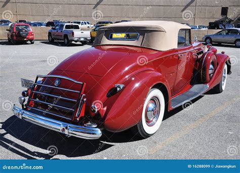 1937 Packard Coupe, Fully Restored Editorial Image | CartoonDealer.com ...