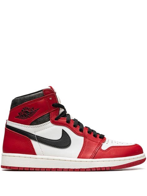 Jordan Air Jordan 1 Retro High OG "Chicago Lost And Found" Sneakers | White | FARFETCH AO