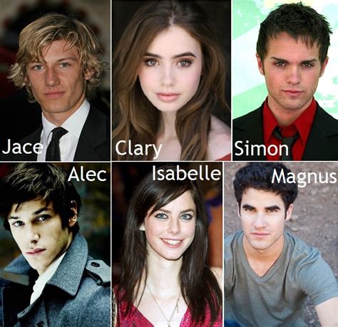 My Cast List - Mortal Instruments - Fanpop