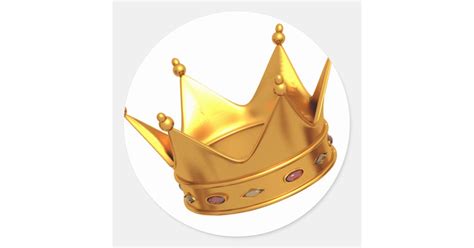 King Crown Sticker | Zazzle