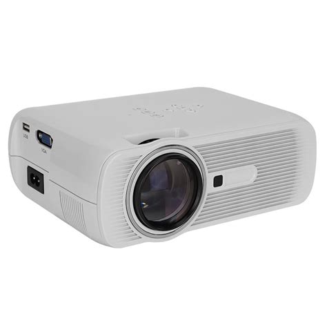 Tebru Portable Projector, Portable Mini HD 1080P LED Smart Projector ...