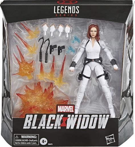 Hasbro Marvel Black Widow Legends Series 15 cm Collectible Black Widow ...