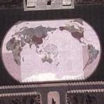 Map of the world (with China in the center)