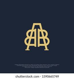 Ab Monogram Logo Design Inspiration Vector Stock Vector (Royalty Free ...