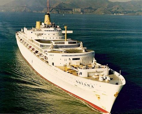 SS Oriana 1960 to 2005 The Oriana seen at the Chinese Breakers cin 2005