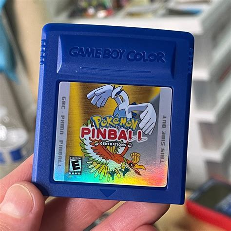 Pokémon Pinball Generations English Rom Hack Limited Edition W/ New Battery compatible With GBC ...