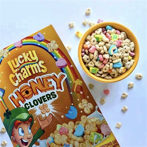 News: Lucky Charms with Honey Clovers!
