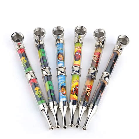 145mm Long Metal Tobacco Pipes Smoking Pipes For Favourable Classic ...