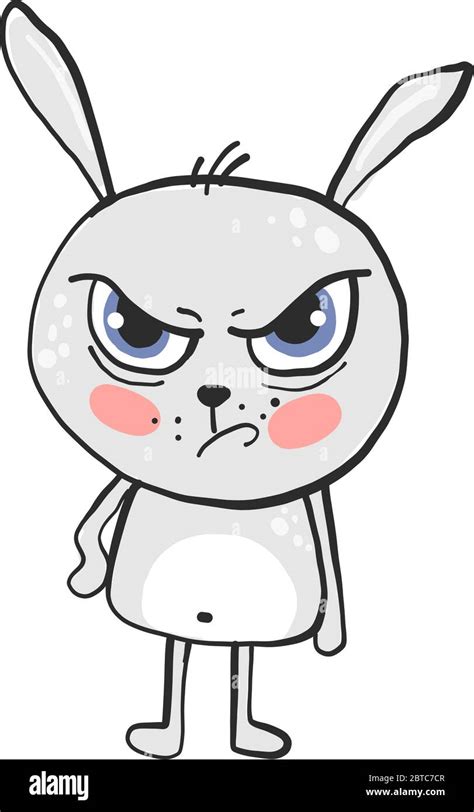 Angry Rabbit Cartoon