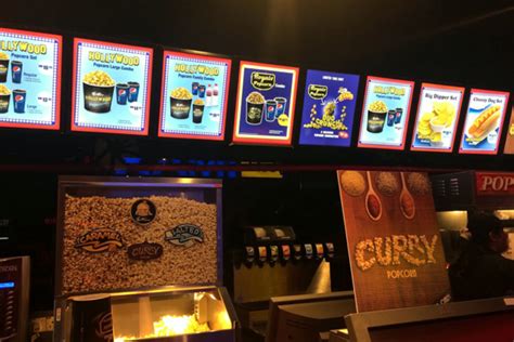 What Food And Drinks You Can Find At Different Johor Bahru Cinemas?