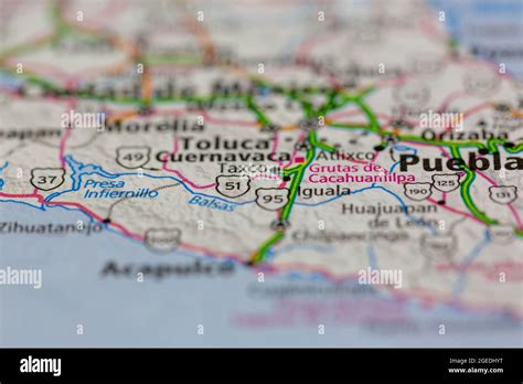 Taxco mexico map hi-res stock photography and images - Alamy