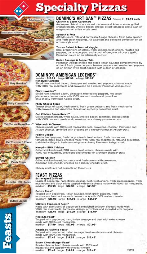 Dominos Pizza Auburn Maine Menu - MenusInLA - Lewiston & Auburn Maine Restaurants