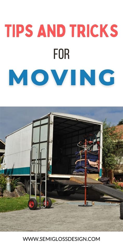 Moving Tips and Tricks for Using a Moving Company