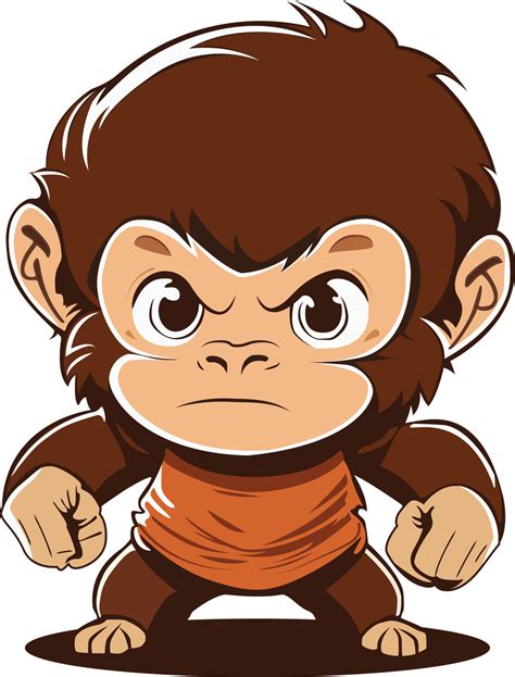 Mean Monkey Cartoon