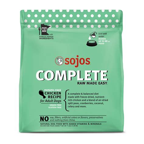 Sojos Complete Chicken Recipe Freeze-Dried Raw Dog Food Review