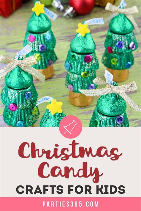 Christmas Candy Crafts for Kids - Homemade Gift Ideas | Parties365 | Christmas candy crafts ...